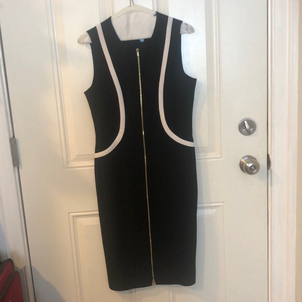 Calvin Klein zipper dress
